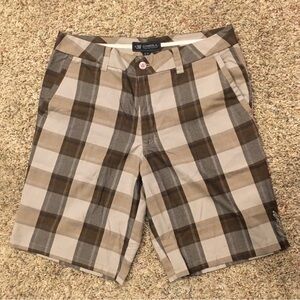 ONEILL PLAID MENS CASUAL SHORTS